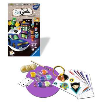 Ravensburger EcoCreate mini - super heroes