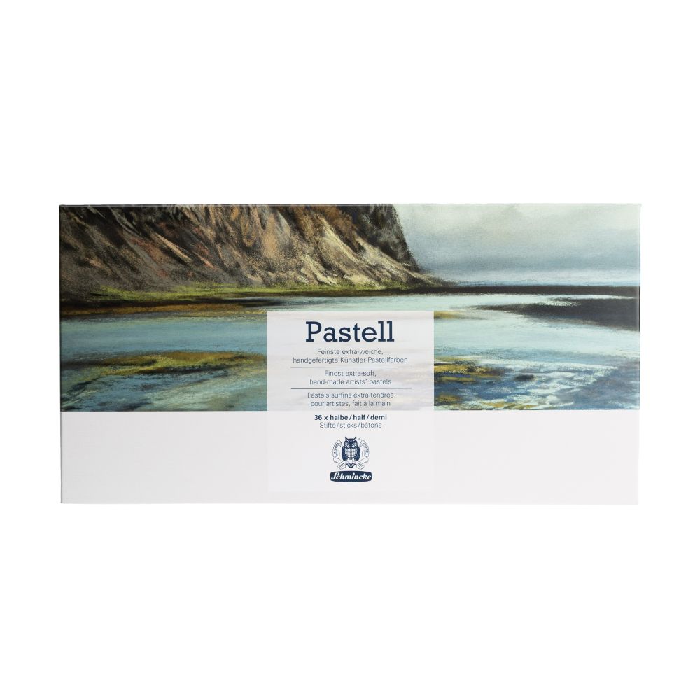 Schmincke soft pastel - set 36 halve
