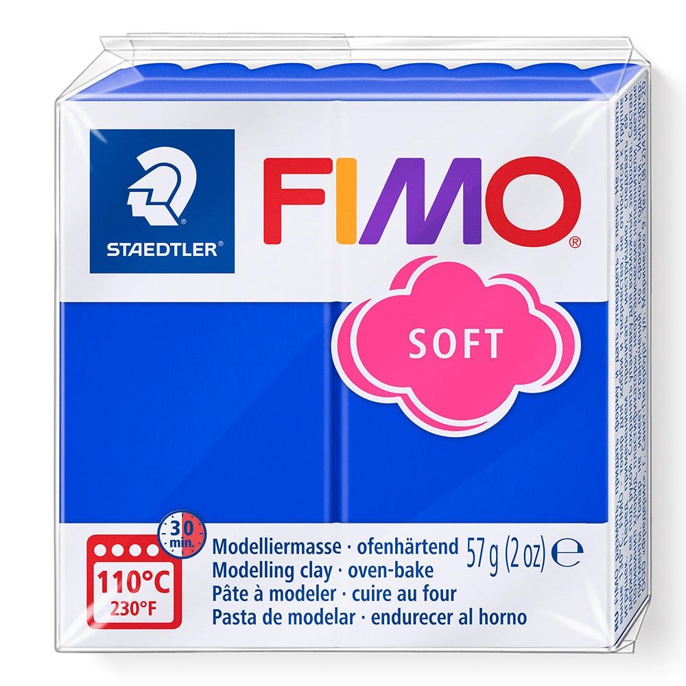 Staedtler fimo klei no 33 briljant blauw
