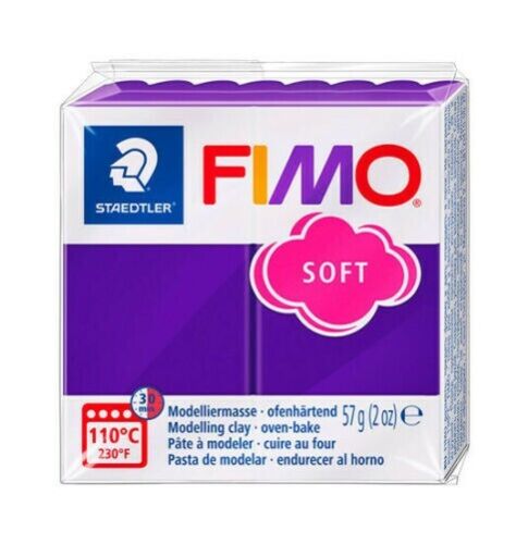 Staedtler fimo klei no 63 pruim