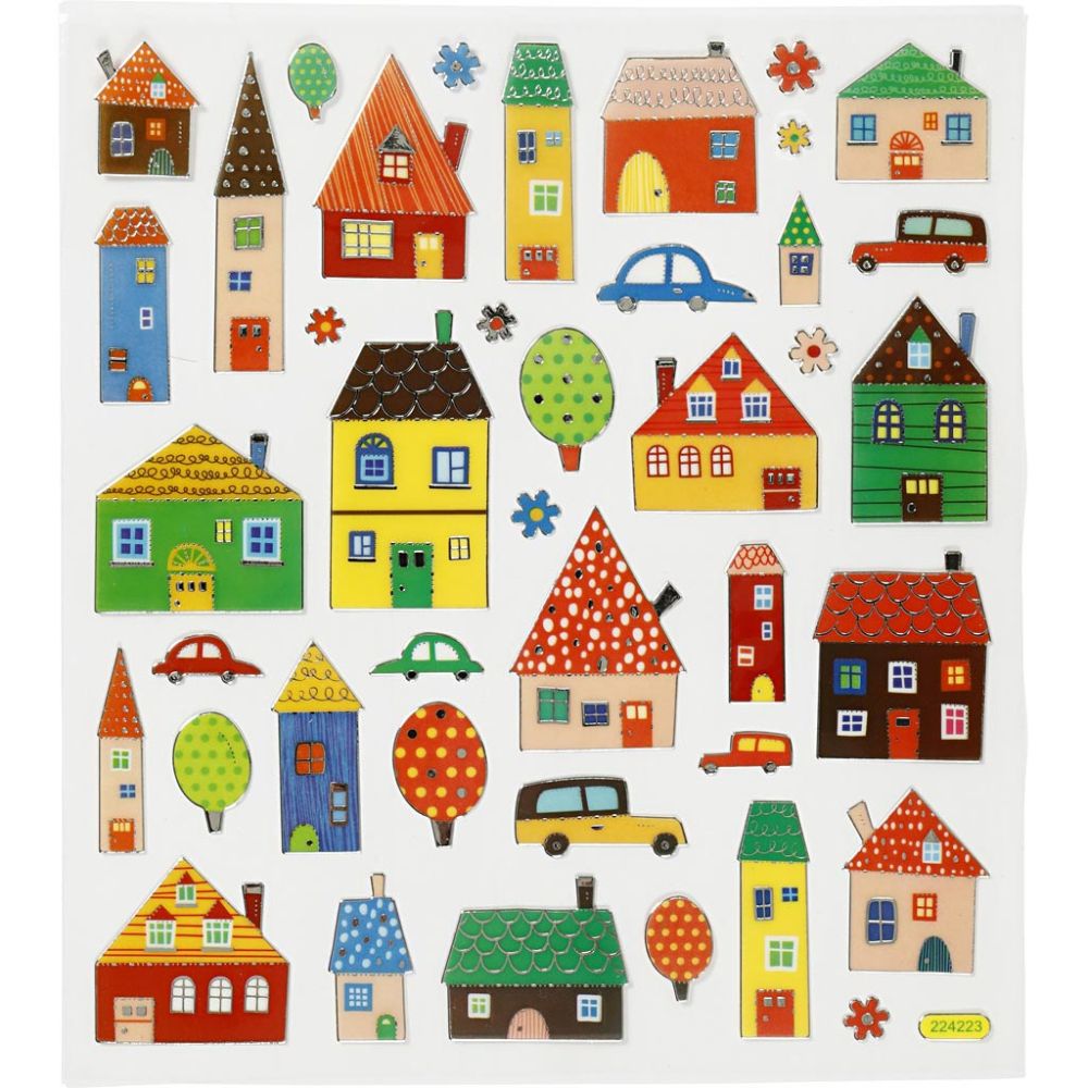 CCHobby stickers - stadsleven