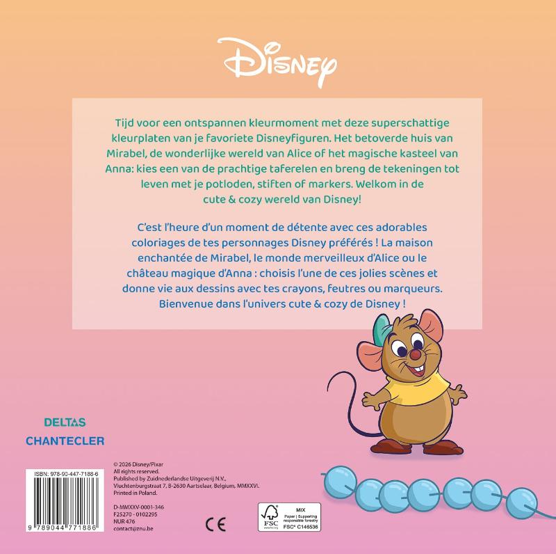 Cute and Cozy color - Disney