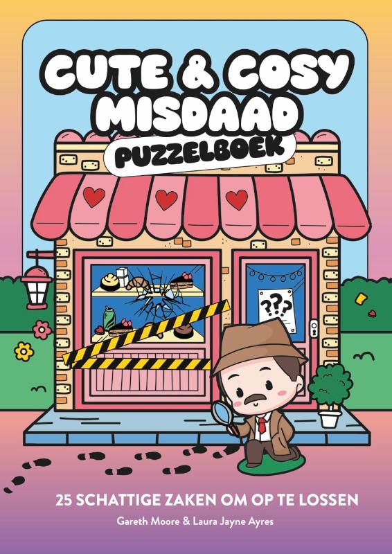 Cute & cosy misdaad puzzelboek