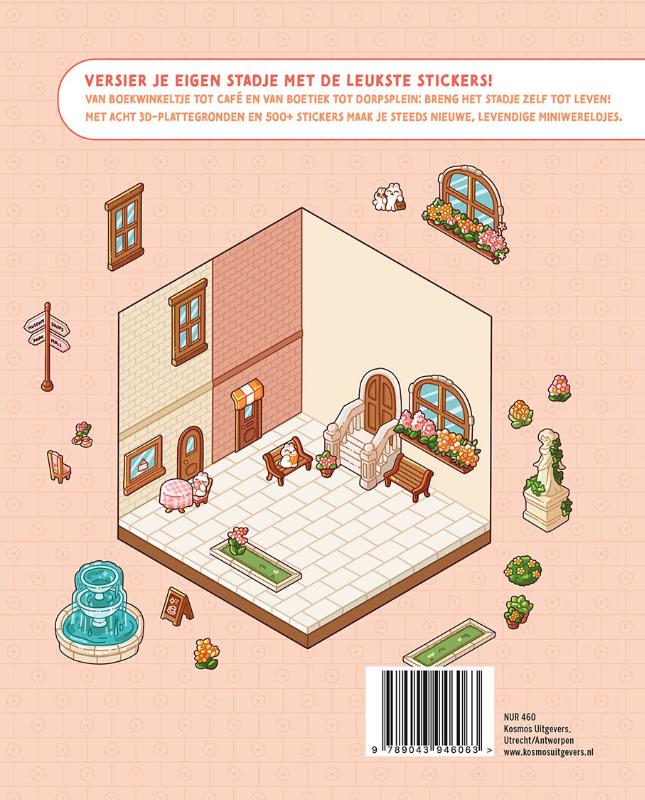 Cute 'n' Cozy Sticker Therapie: Stadje