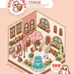 Cute 'n' Cozy Sticker Therapie: Stadje