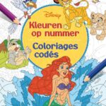 Disney - kleuren op nummer