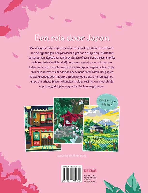 Japan - Kleuren op nummer