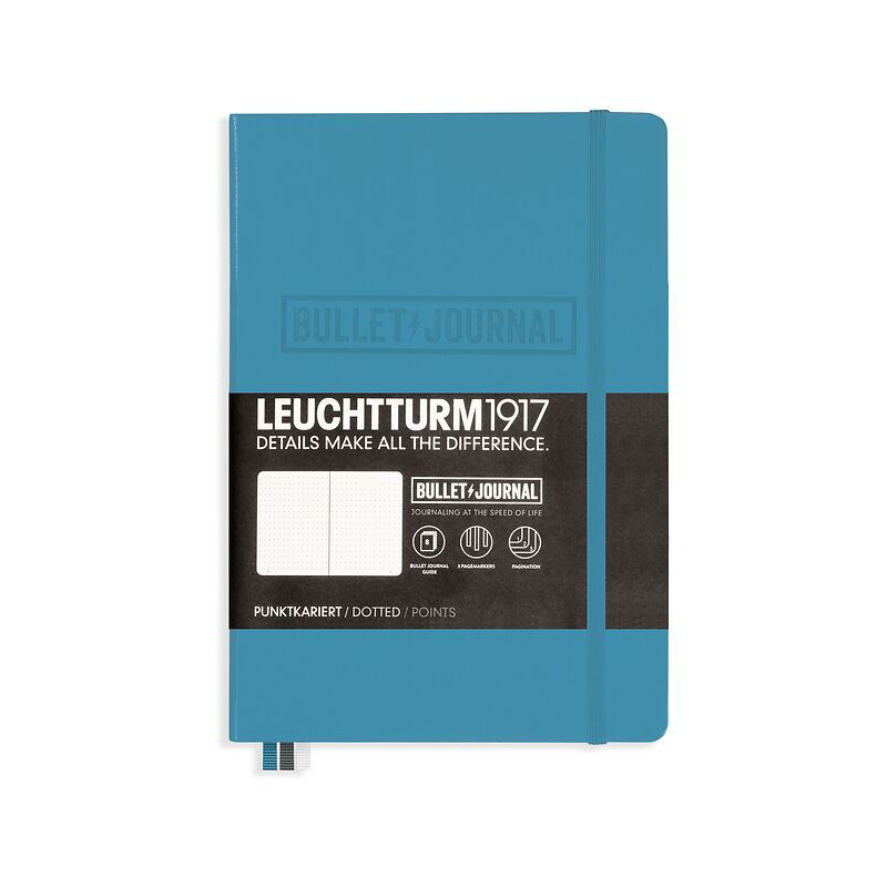 Leuchtturm1917 bullet journal edition nordic blue