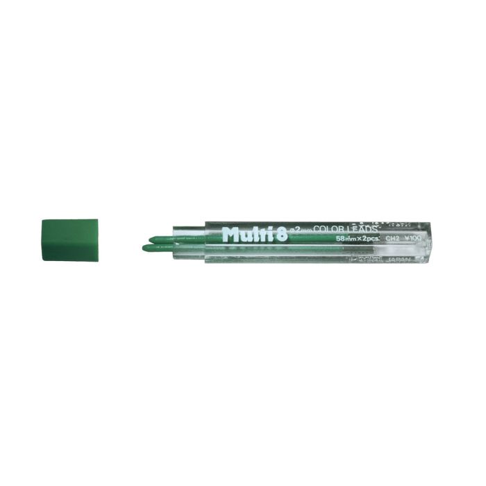 Pentel Kok met 2 Stiften - Groen 2 mm voor XPH804