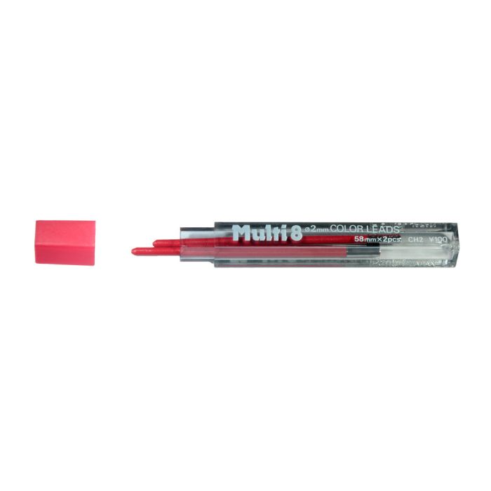 Pentel Kok met 2 Stiften - Rood 2 mm voor XPH804