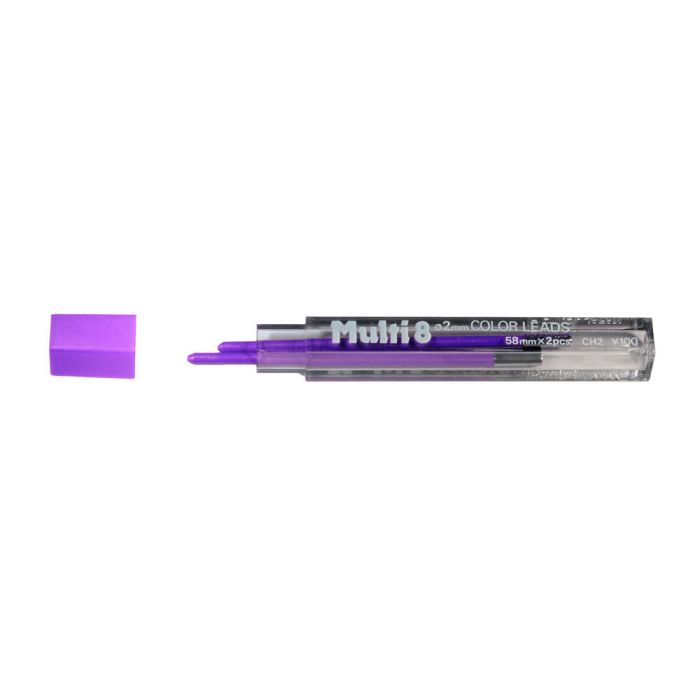 Pentel Kok met 2 Stiften - Violet 2 mm voor XPH804
