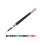 Pentel penseelstift incl. vulling - 116X licht oranje