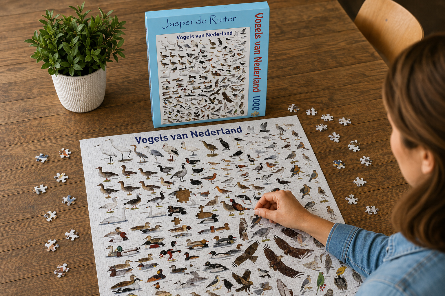 Puzzel Vogels van Nederland- Jasper de Ruiter