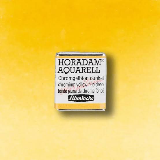 Schmincke horadam 1/2 napje - 213 chromium yellow hue deep