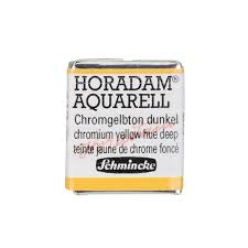 Schmincke horadam 1/2 napje - 213 chromium yellow hue deep