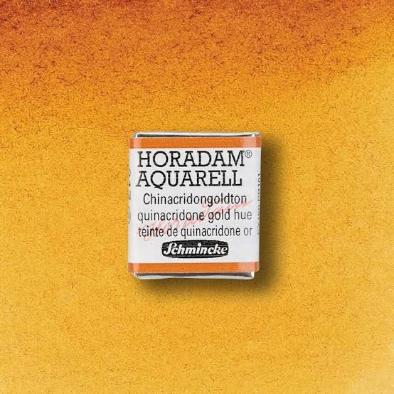 Schmincke horadam 1/2 napje - 217 quinacridone gold he