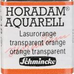Schmincke horadam 1/2 napje - 218 transparant orange