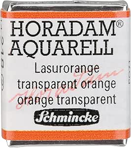 Schmincke horadam 1/2 napje - 218 transparant orange