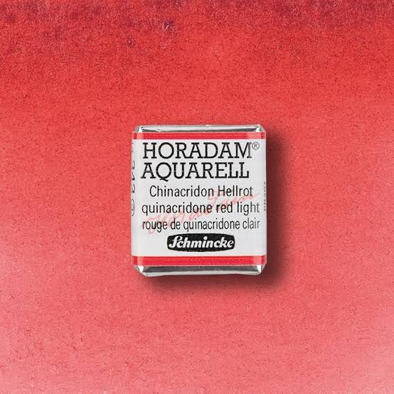 Schmincke horadam 1/2 napje - 343 quinacridone red light