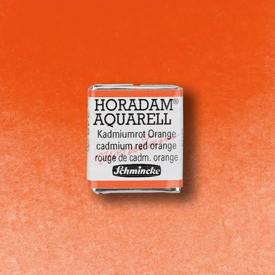 Schmincke horadam 1/2 napje - 348 cadmium red orange