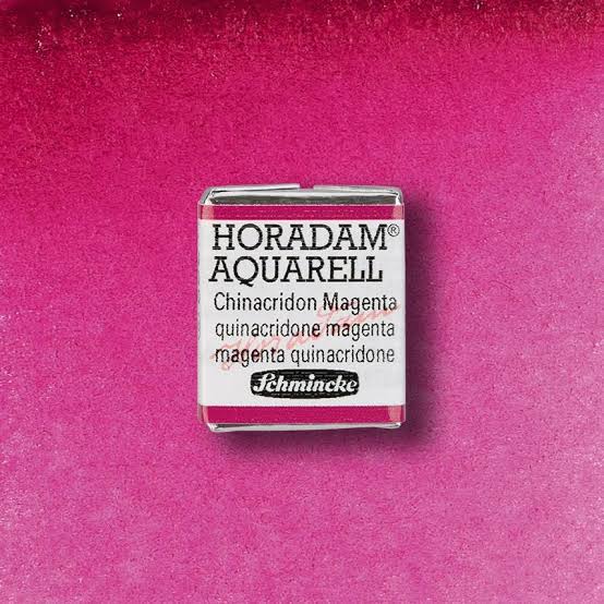 Schmincke horadam 1/2 napje - 369 quinacridone magenta