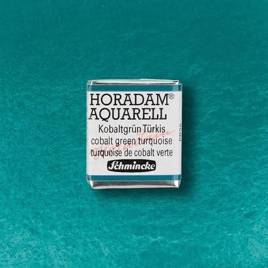 Schmincke horadam 1/2 napje - 510 cobalt green turquoise