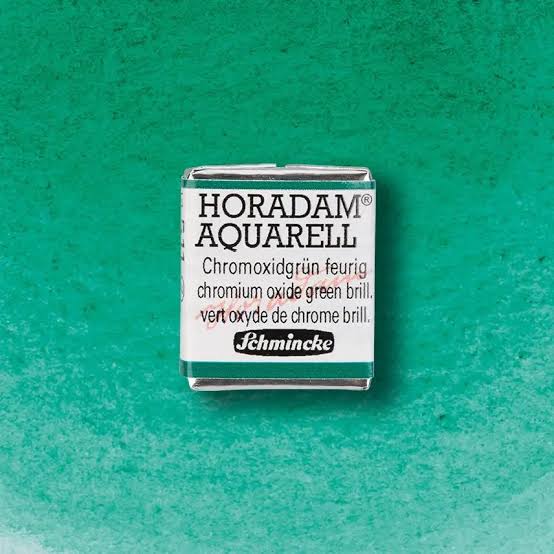 Schmincke horadam 1/2 napje - 511 chromium oxide green brilliant