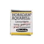 Schmincke horadam 1/2 napje - 537 transparant green gold