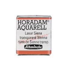 Schmincke horadam 1/2 napje - 653 transparant sienna