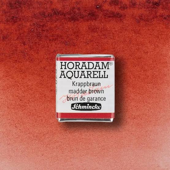 Schmincke horadam 1/2 napje - 670 madder brown