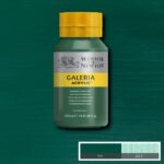 Winsor & Newton Galeria acrylverf 500ml - 482 permanent green deep