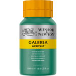 Winsor & Newton Galeria acrylverf 500ml - 482 permanent green deep
