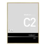 Wissellijst Nielsen C2 50x65 - soft frosted gold - alleen afhalen Veenendaal