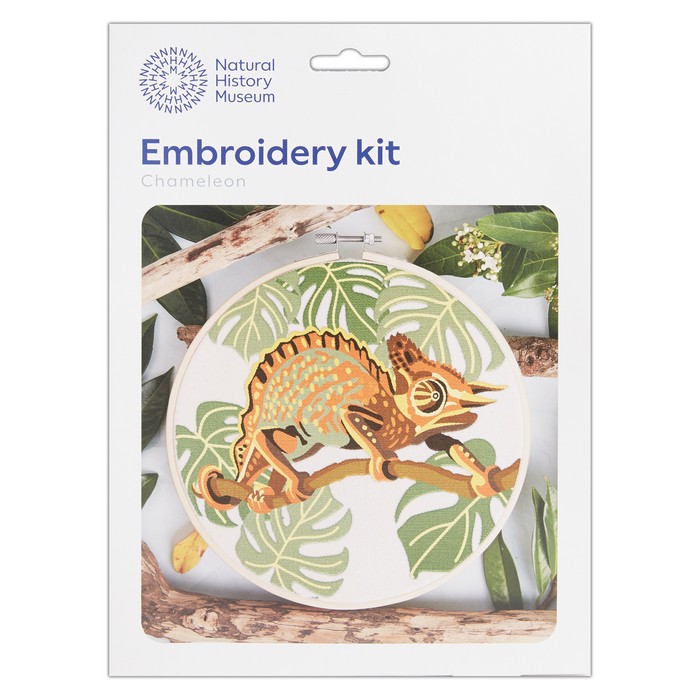 Borduurpakket Kameleon