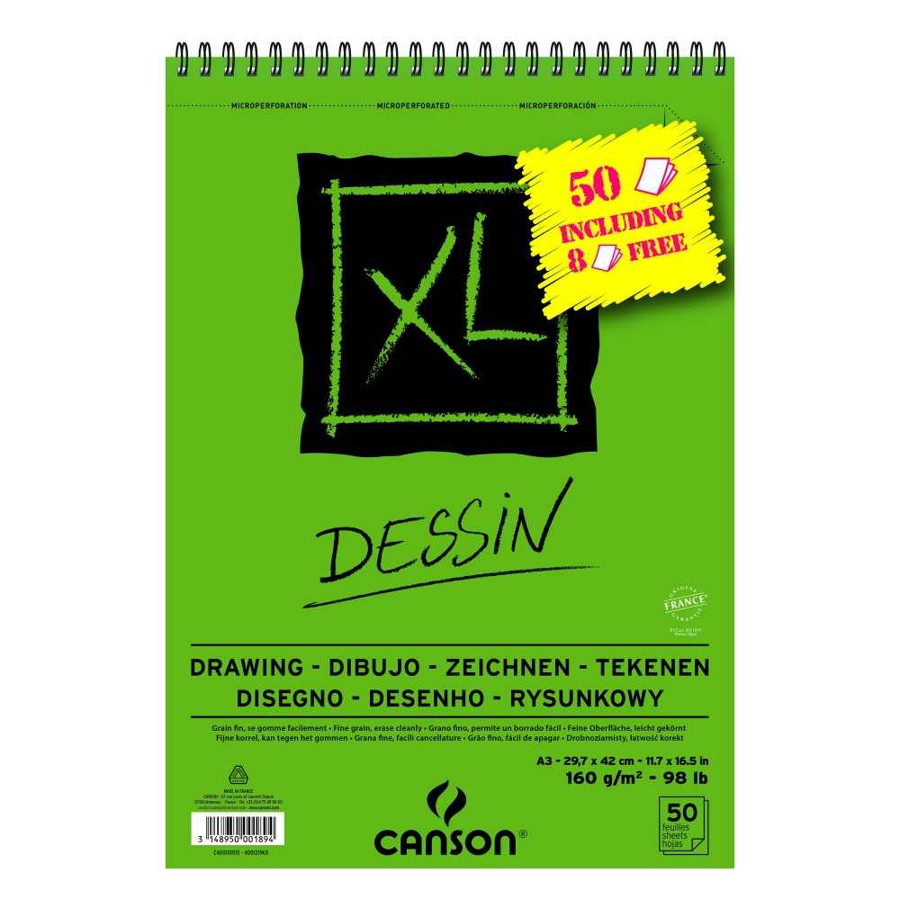 Canson XL - Dessin A3 - back to school