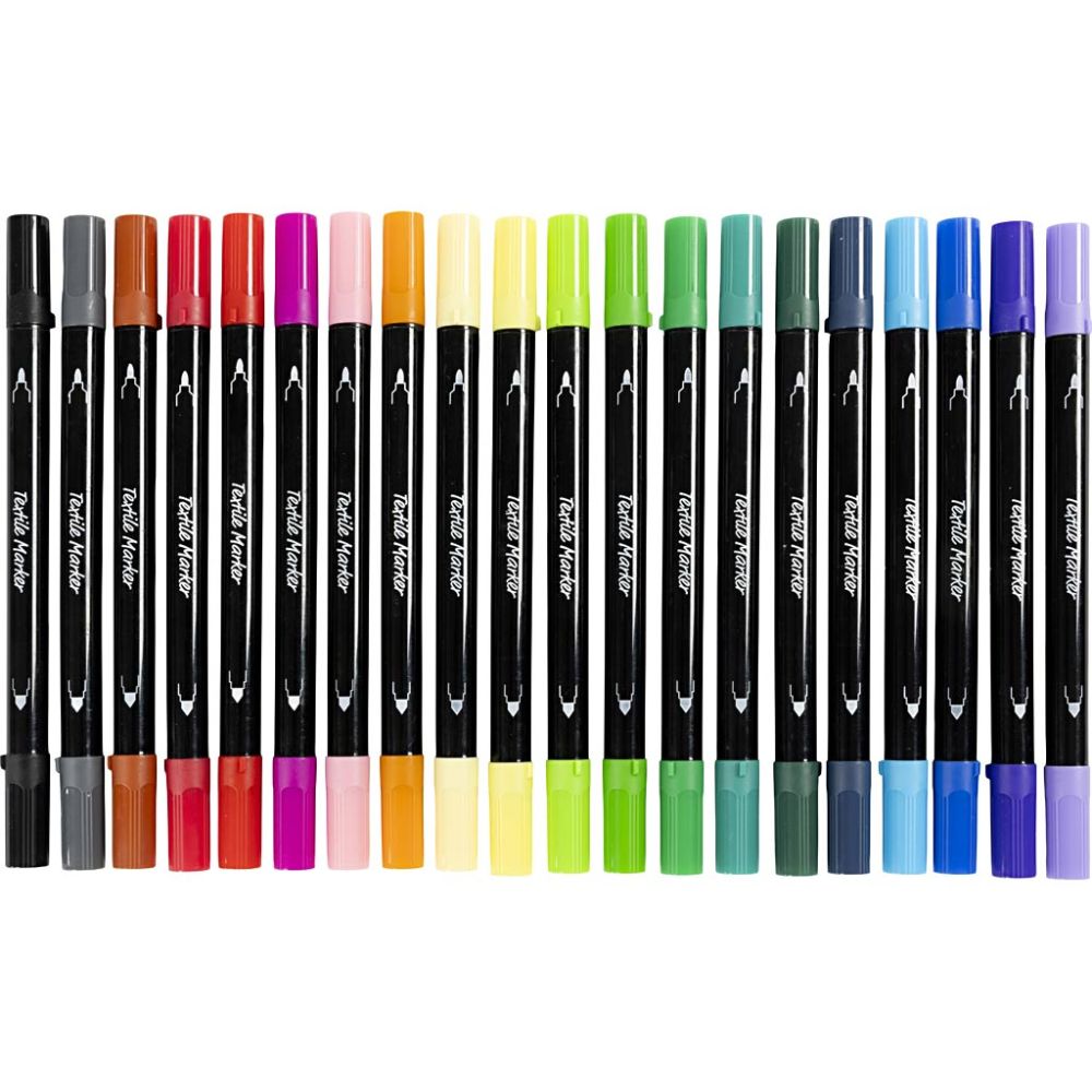CCH textielmarker set 20