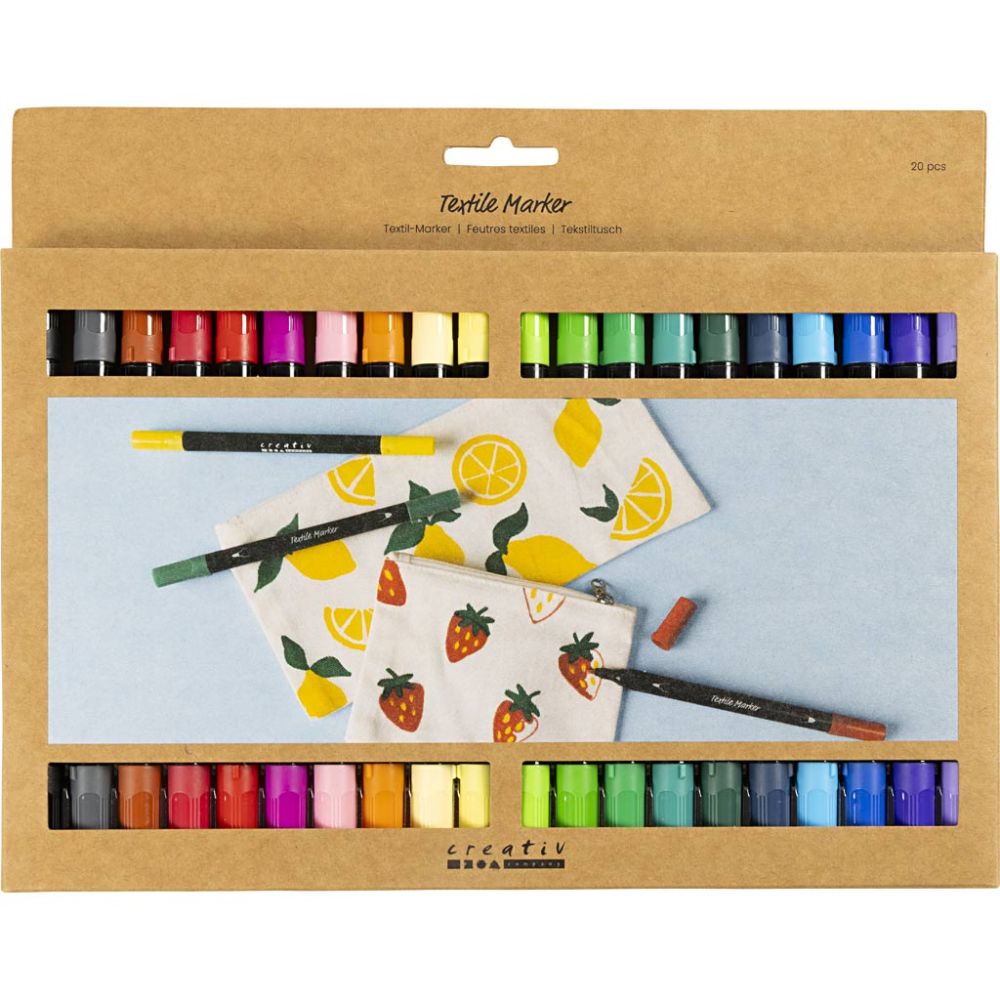 CCH textielmarker set 20