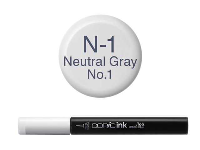 Copic Ink - N01 - Neutral grey