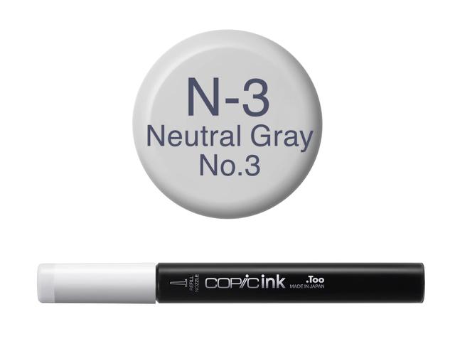 Copic Ink - N03 - Neutral grey
