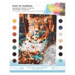 DoCraft schilderen op nummer - resting leopard