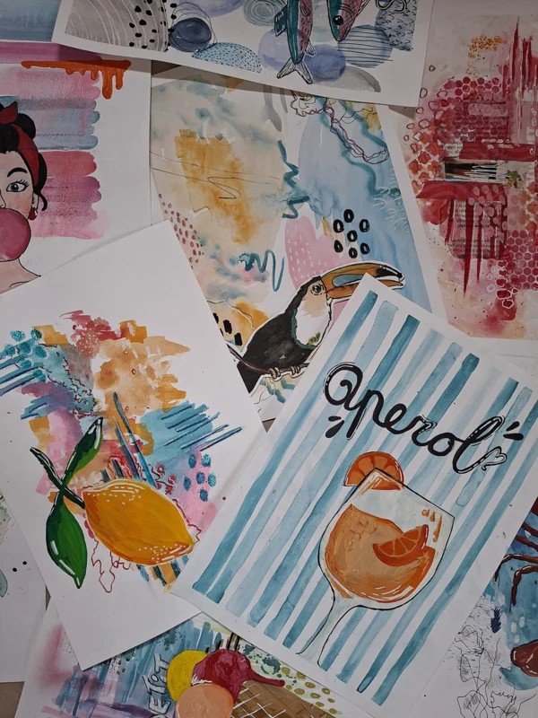 workshop mixed media