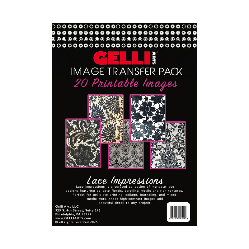 Gelli Arts Image Transfer Pack Found Textures 8x10