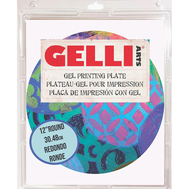 Gelli plate - rond 30,5cm