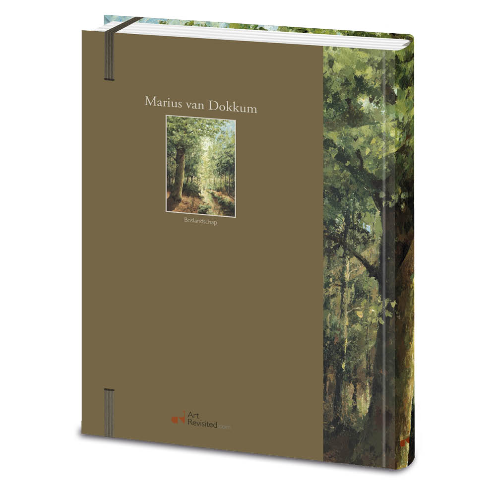 Journal gelijnd - Art Revisited - Boslandschap, Marius van Dokkum