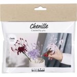 Mini Hobbyset Bloemen van Chenilledraad - lelie