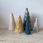 miniatuur dorp in klei