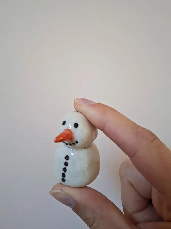 miniatuur dorp in klei