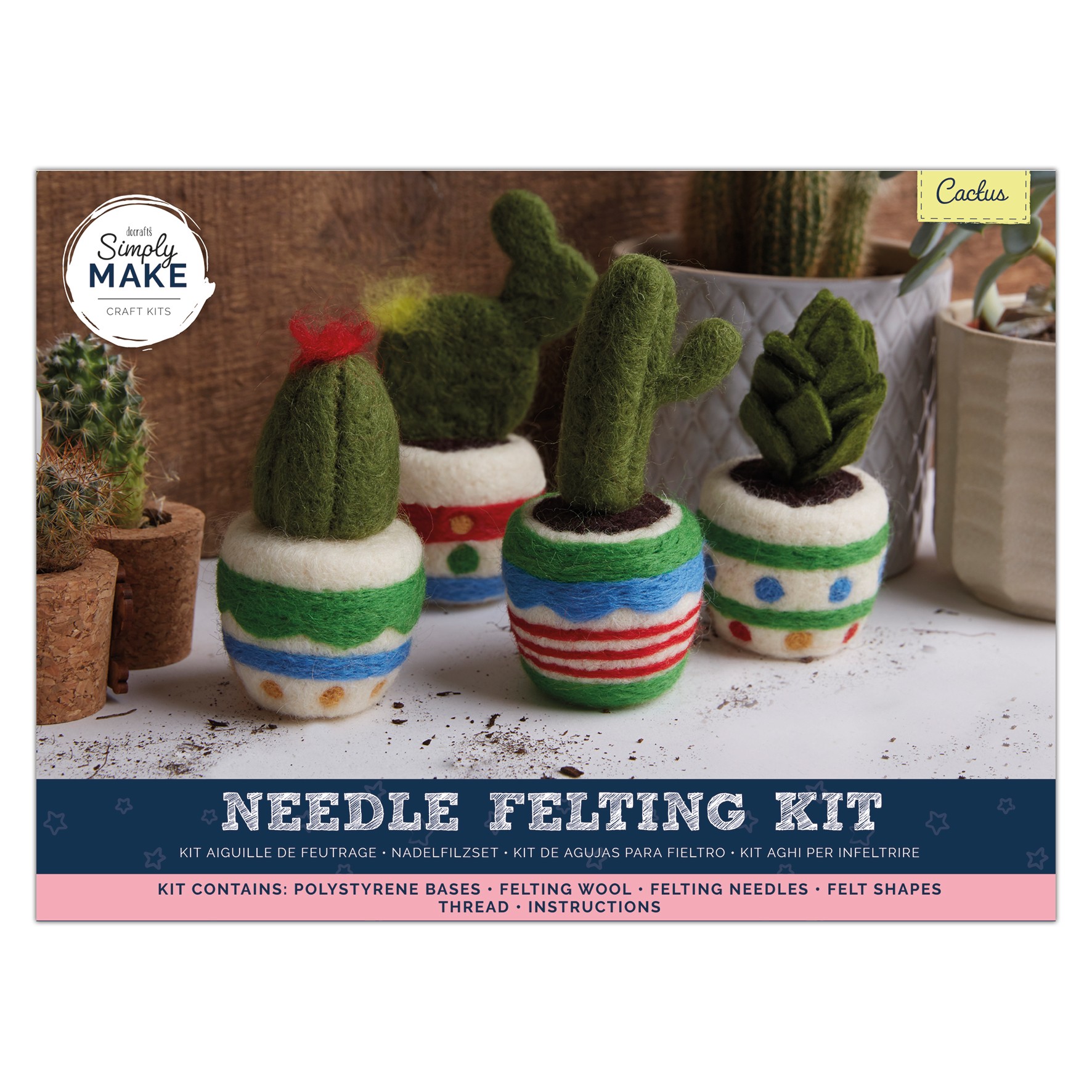 Naaldvilt kit - Cactus