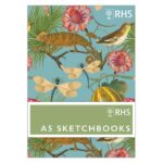 Schetsboek Bloemen- 3 stuks