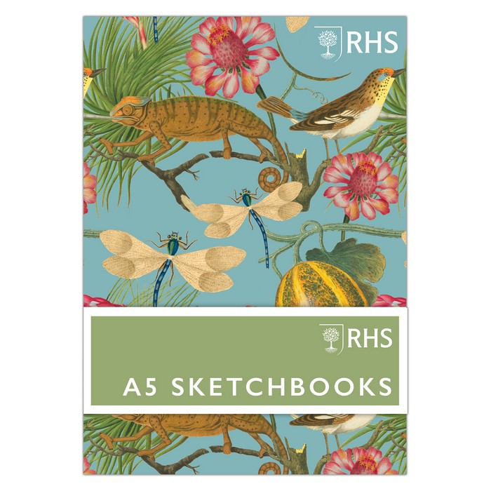 Schetsboek Bloemen- 3 stuks